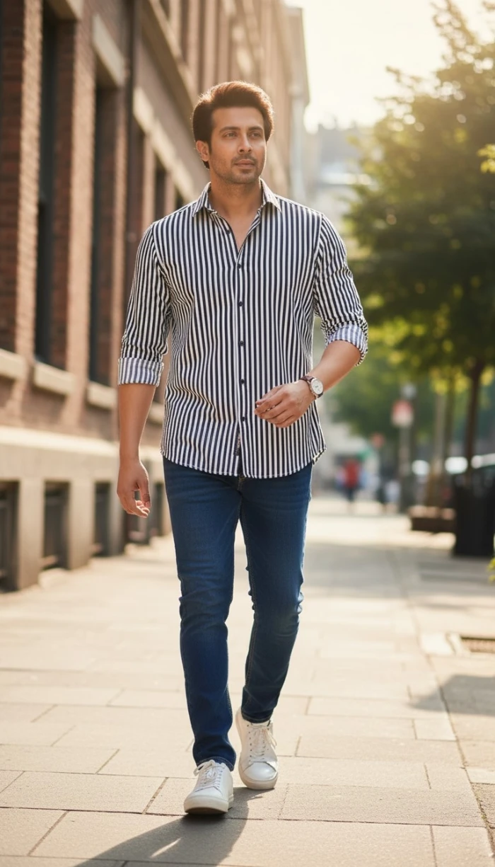 Strip white 221